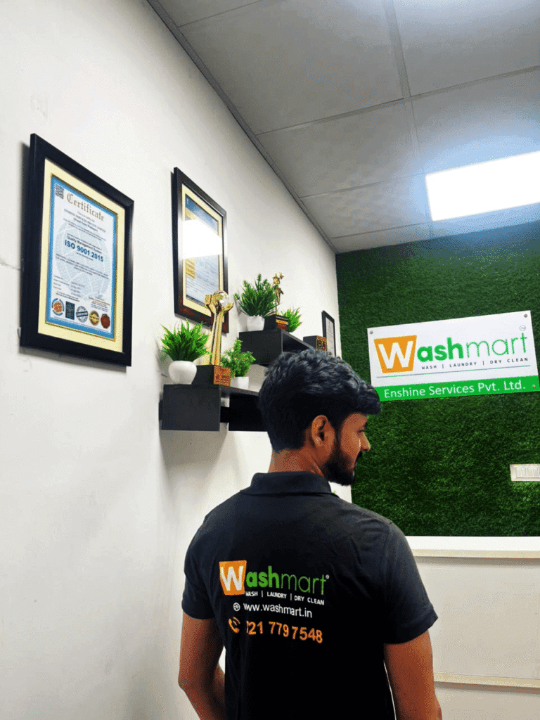 Why choose Washmart - ISO Certified Laundry & Dry Clean