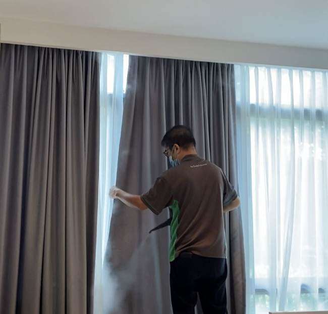 house cleaners near me for curtains
