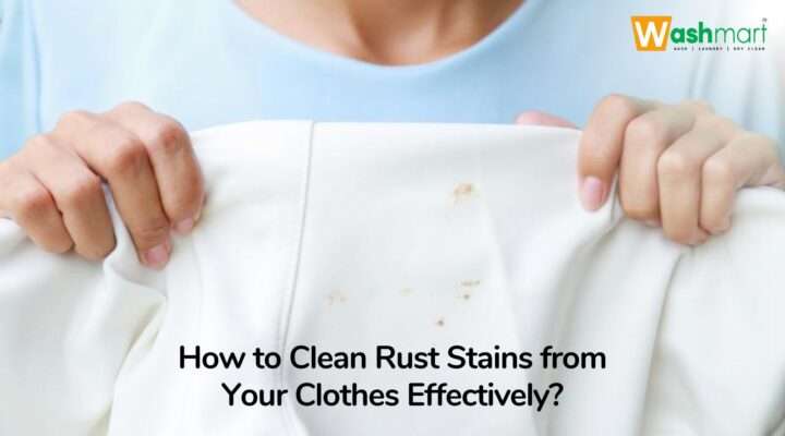 How To Remove Rust Stains From Clothes