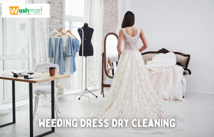 Weeding dress dry cleaning