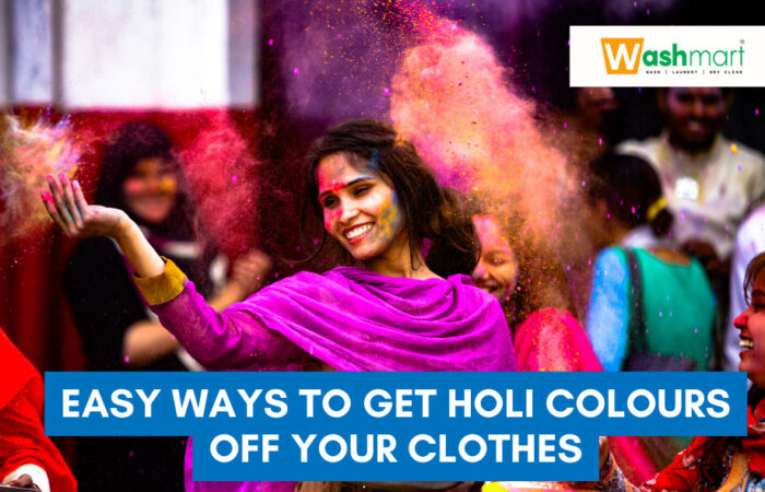 How to Remove Holi Color Stains from Clothes