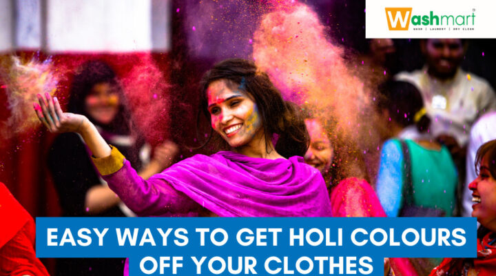 How to Remove Holi Color Stains from Clothes