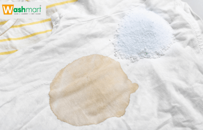 water stains on fabric