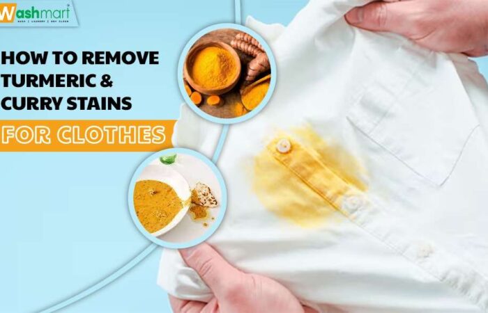 a image showing a turmeric & curry stains on clothe