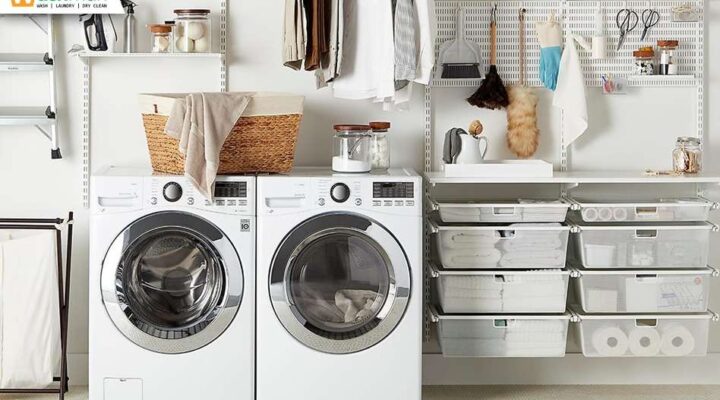 Sorting and organizing laundry image