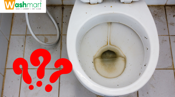stains on toilet bowl