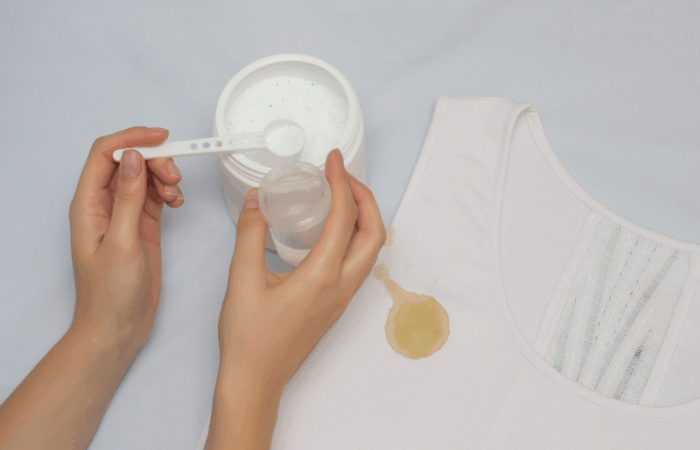 removing tea stains from clothes