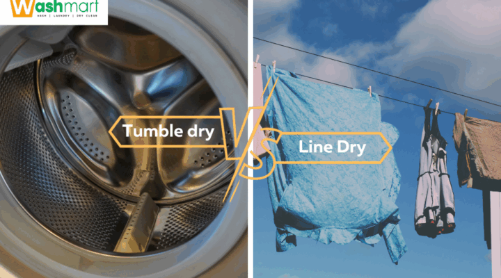tumble dry vs. line dry
