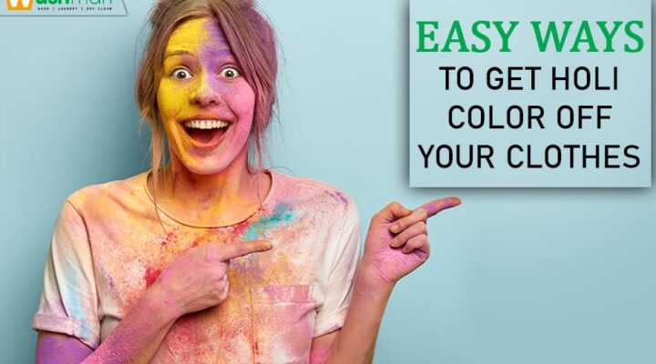 Easy Ways To Get Holi Colours Off Your Clothes