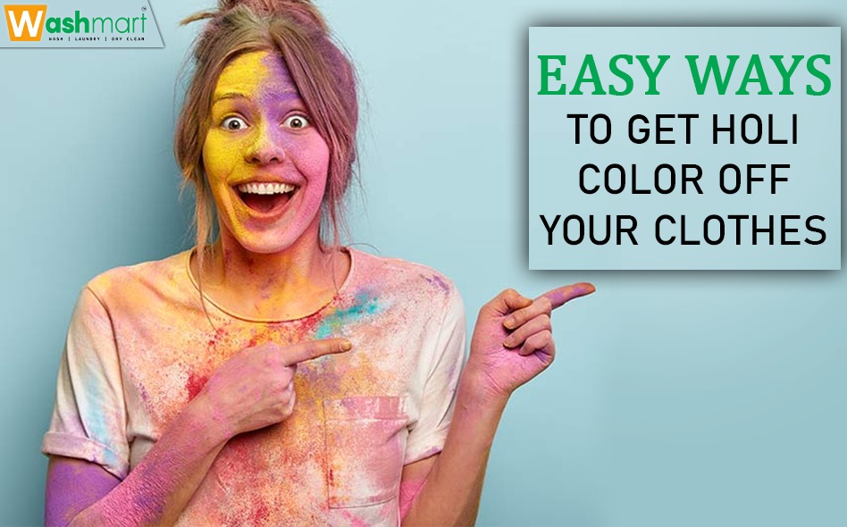 Easy Ways To Get Holi Colours Off Your Clothes