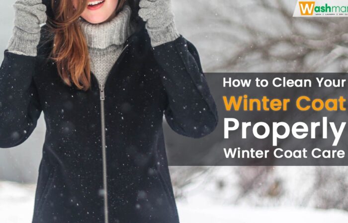 How to clean winter coat properly