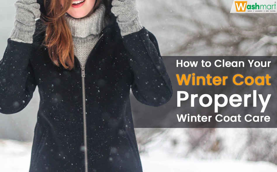 How to clean winter coat properly
