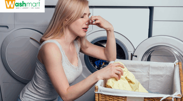 musty smells on clothes