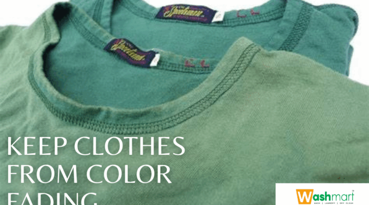 How to keep clothes for color fading