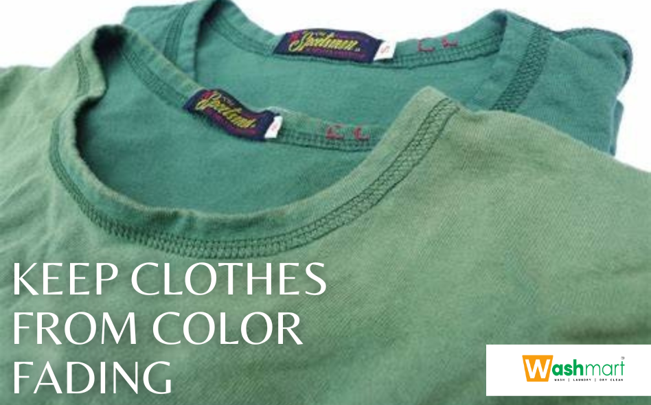 How to keep clothes for color fading