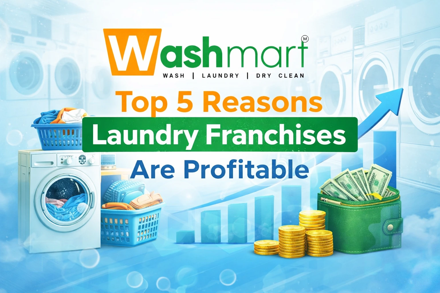 Top 5 Reasons Laundry Franchises Profitable