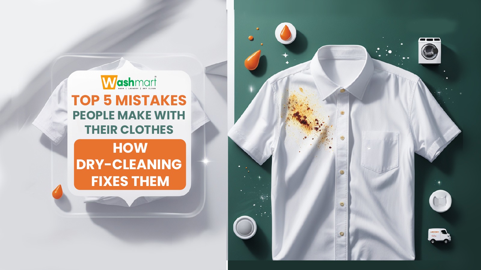 Top 5 Mistakes People Make with Their Clothes – And How Dry-Cleaning Fixes Them