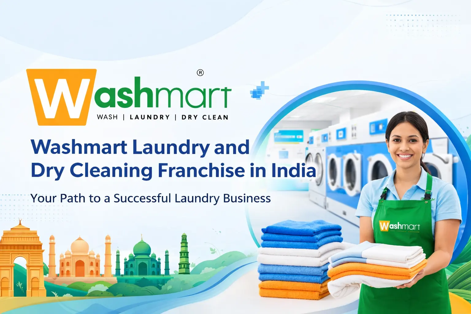 Washmart Laundry and Dry Cleaning Franchise in India