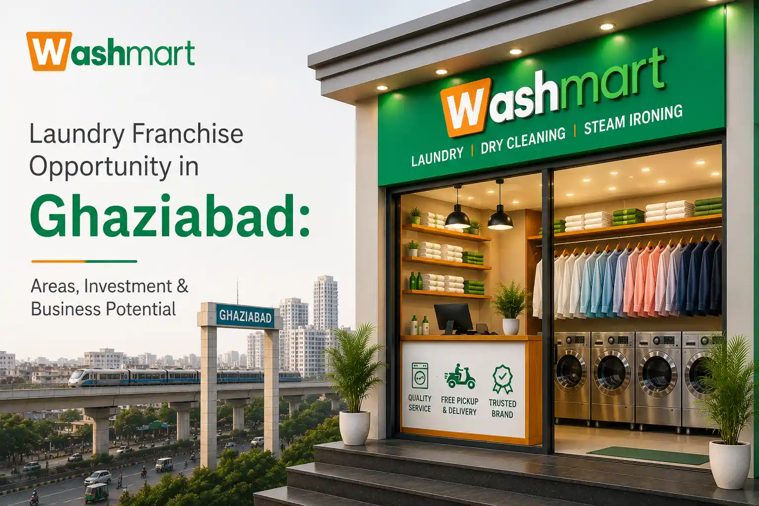 Best Laundry Franchise Business in Ghaziabad