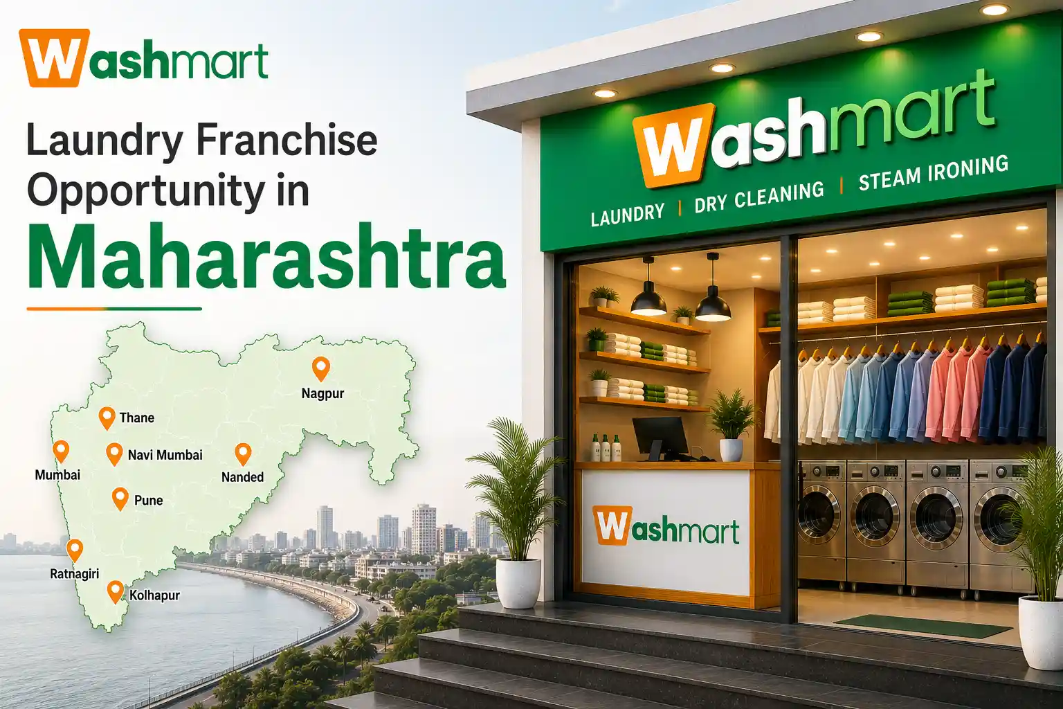 Laundry Franchise Opportunity in Maharashtra