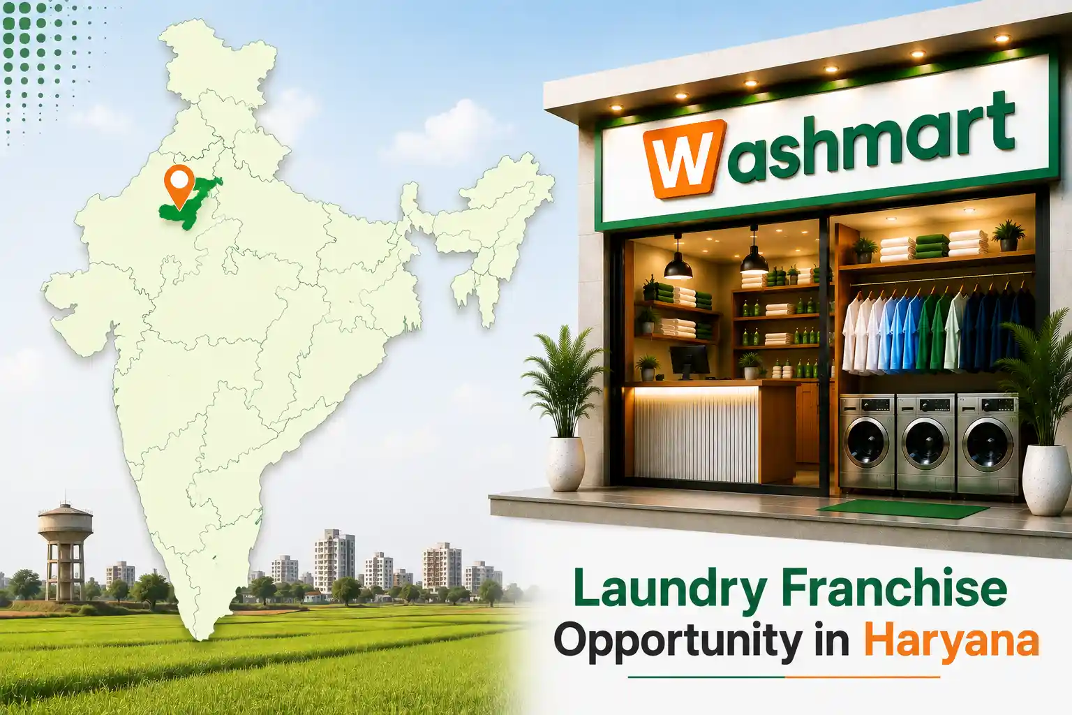 Laundry Franchise Opportunity in Haryana