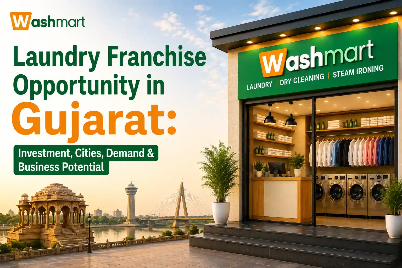 Laundry Franchise Opportunity in Gujarat