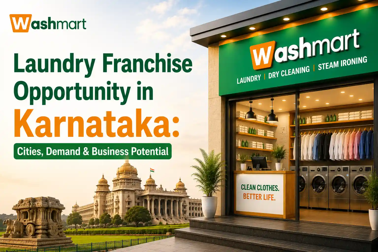 Laundry Franchise Opportunity in Karnataka