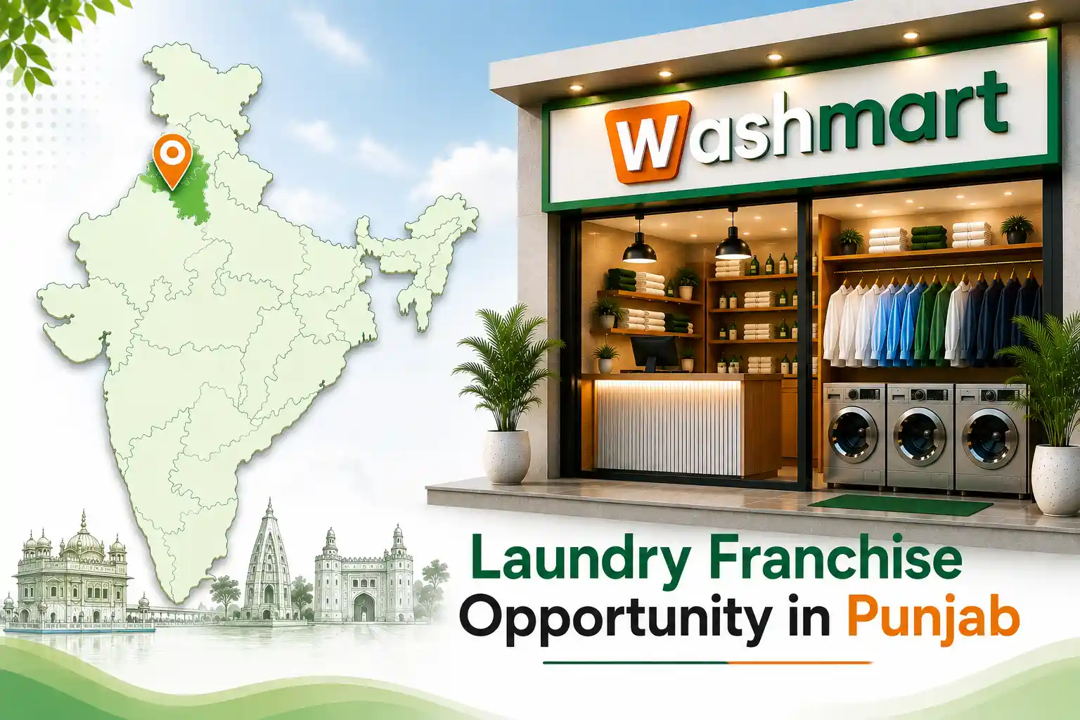 Laundry Franchise Opportunity in Punjab