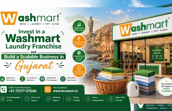 Washmart Laundry Franchise in Gujarat