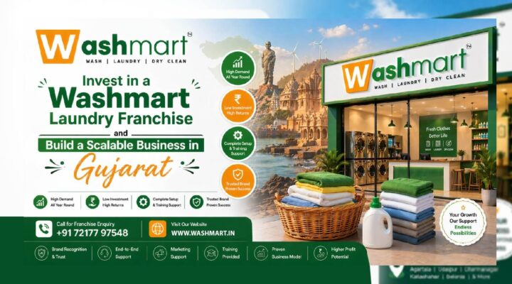 Washmart Laundry Franchise in Gujarat