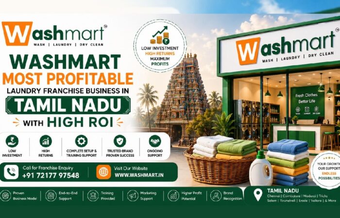 Profitable Laundry Franchise Business in Tamil Nadu with High ROI