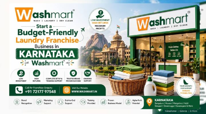 Start a Budget-Friendly Laundry Franchise Business in Karnataka