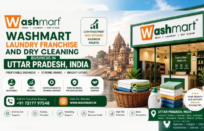 Washmart Laundry Franchise and Dry Cleaning Business in Uttar Pradesh, India