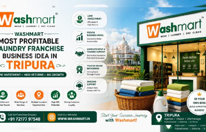 Laundry Franchise Business Idea in Tripura