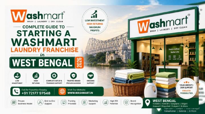 Washmart Laundry Franchise in West Bengal