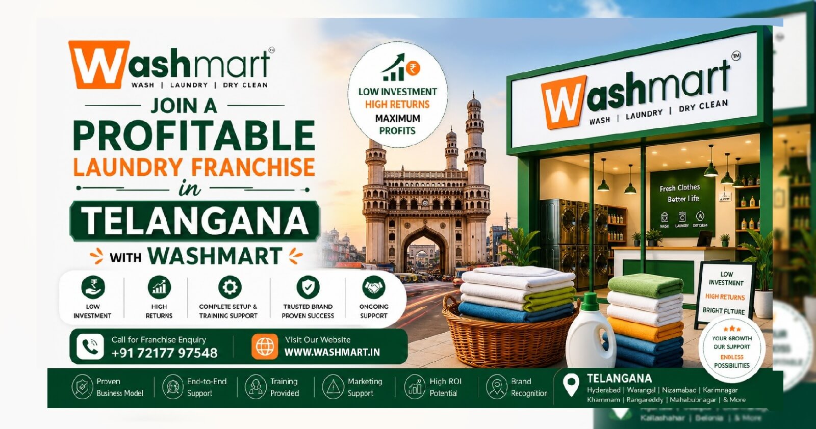 Profitable Franchise Opportunity in Telangana with Fast Growth