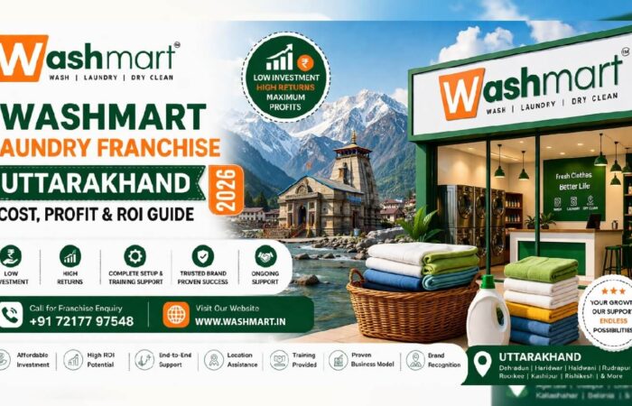 Washmart Laundry Franchise Uttarakhand Cost