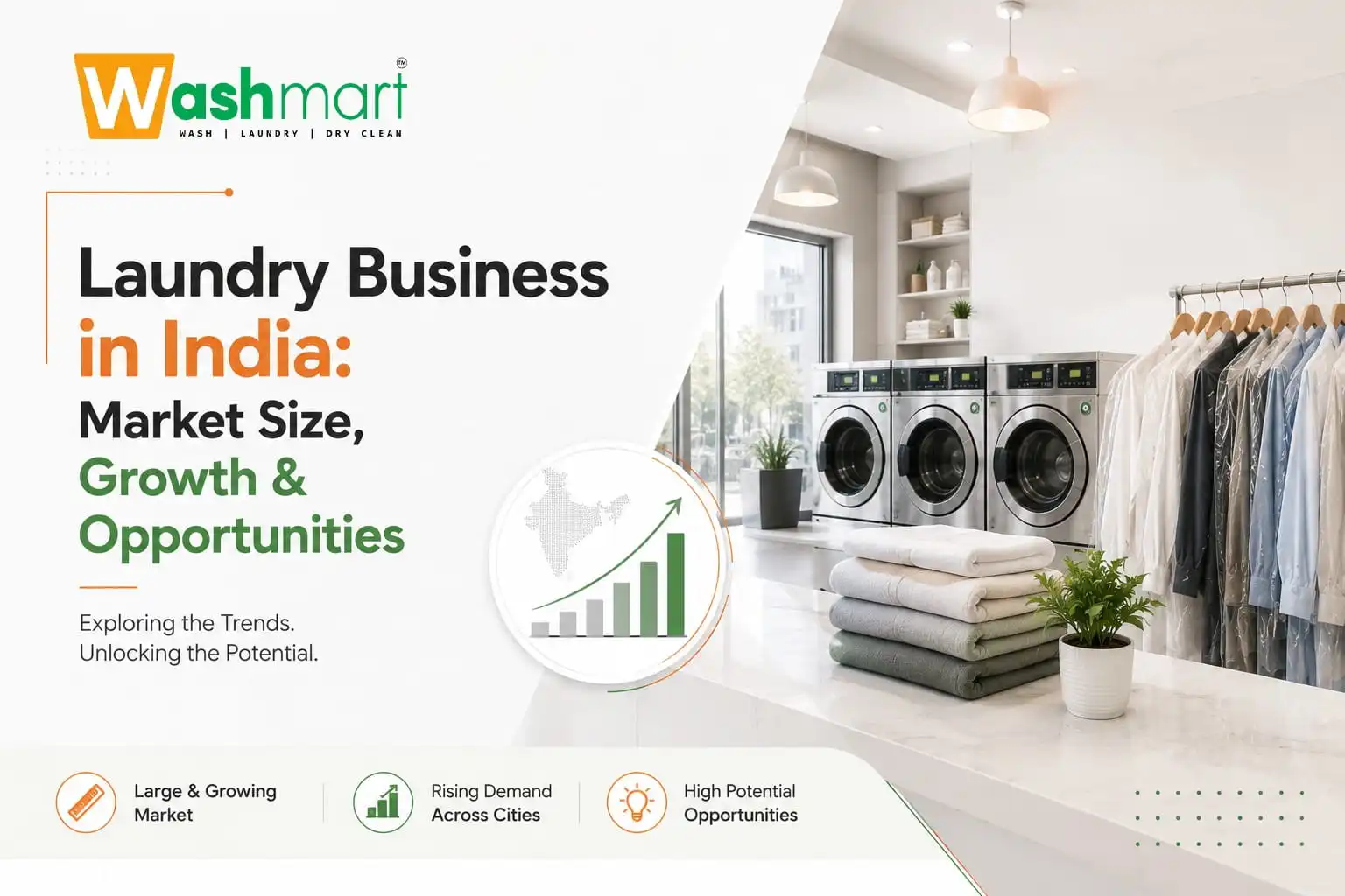 Laundry Business market size in India