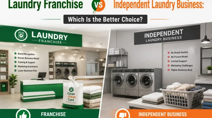 Franchise vs Independent Laundry Business