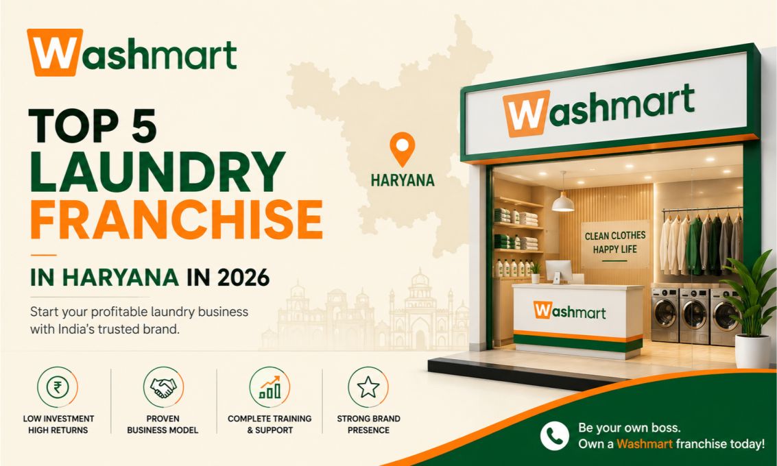 Top 5 Laundry Franchise in Haryana in 2026 | Best Laundry Franchise in Haryana