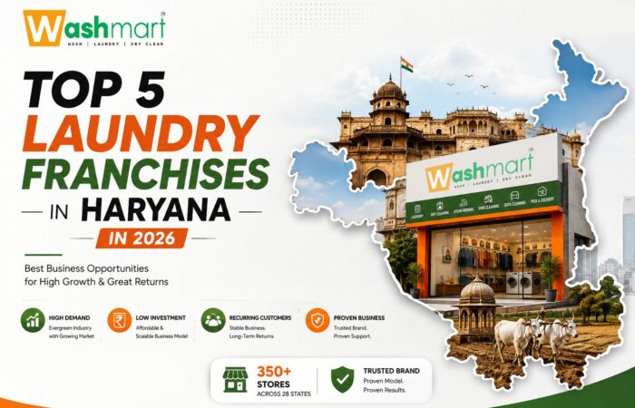 Top 5 Laundry Franchise in Haryana in 2026 | Best Laundry Franchise in Haryana