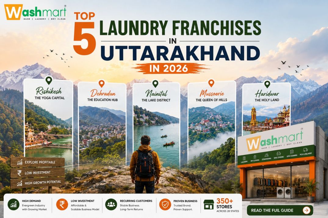 Top 5 Laundry Franchise in Uttarakhand in 2026