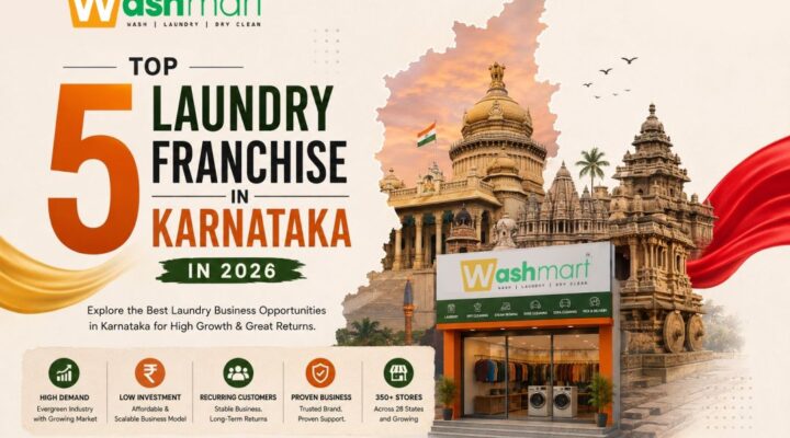 Top 5 Laundry Franchise in Karnataka in 2026 | best laundry franchise in Karnataka