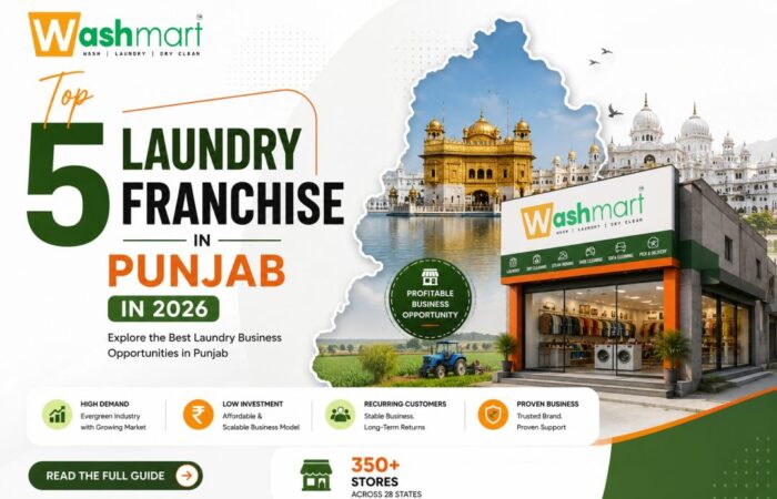 best laundry franchise in Punjab | Top 5 Laundry Franchise in Punjab in 2026