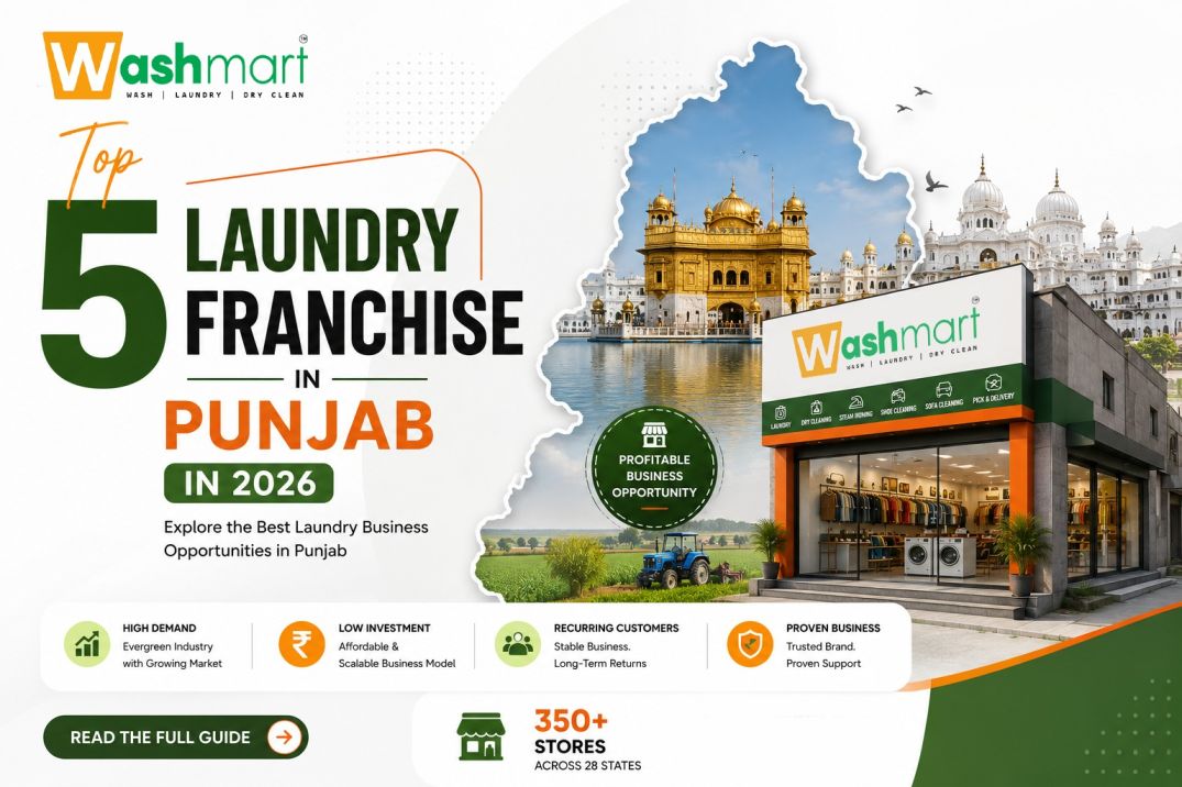 best laundry franchise in Punjab | Top 5 Laundry Franchise in Punjab in 2026