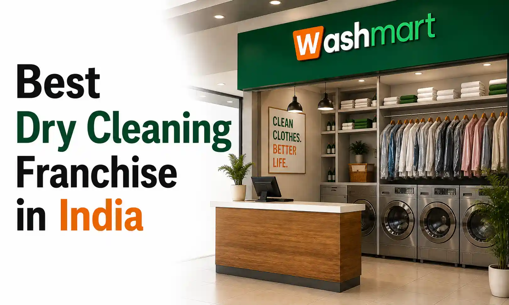 best dry cleaning franchise in india