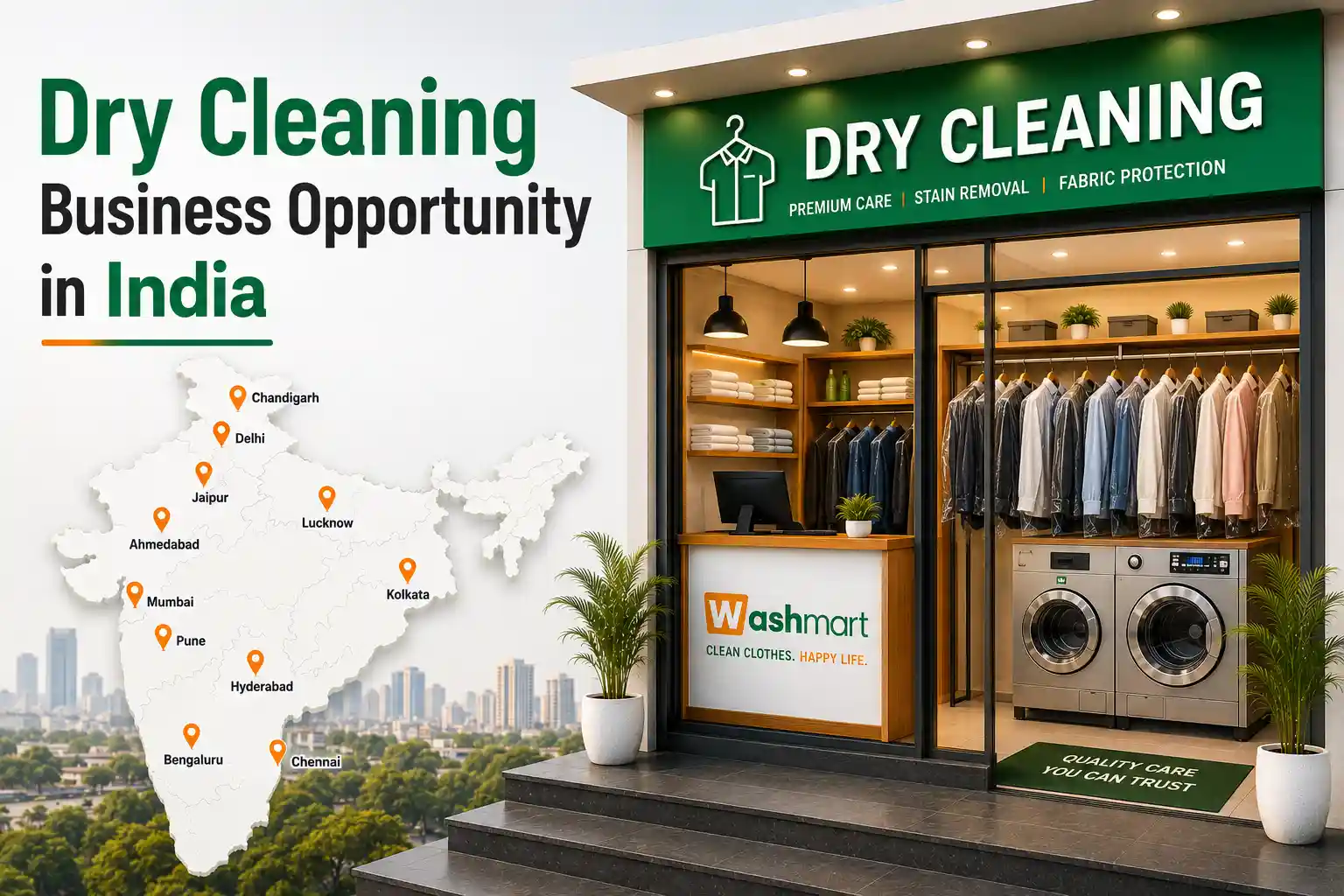 Dry Cleaning Business Opportunity In India