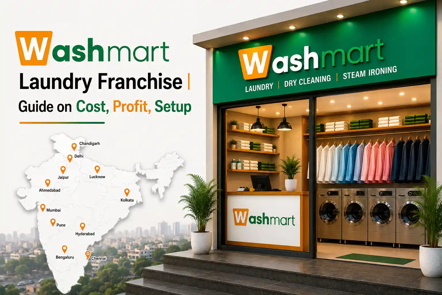 Washmart Laundry Franchise